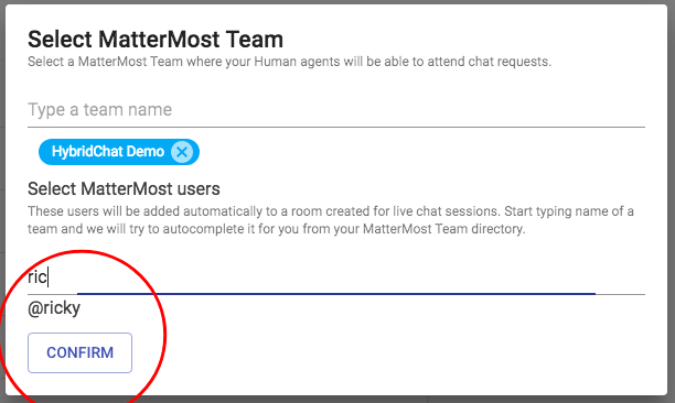 mattermost create user
