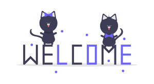 welcome message